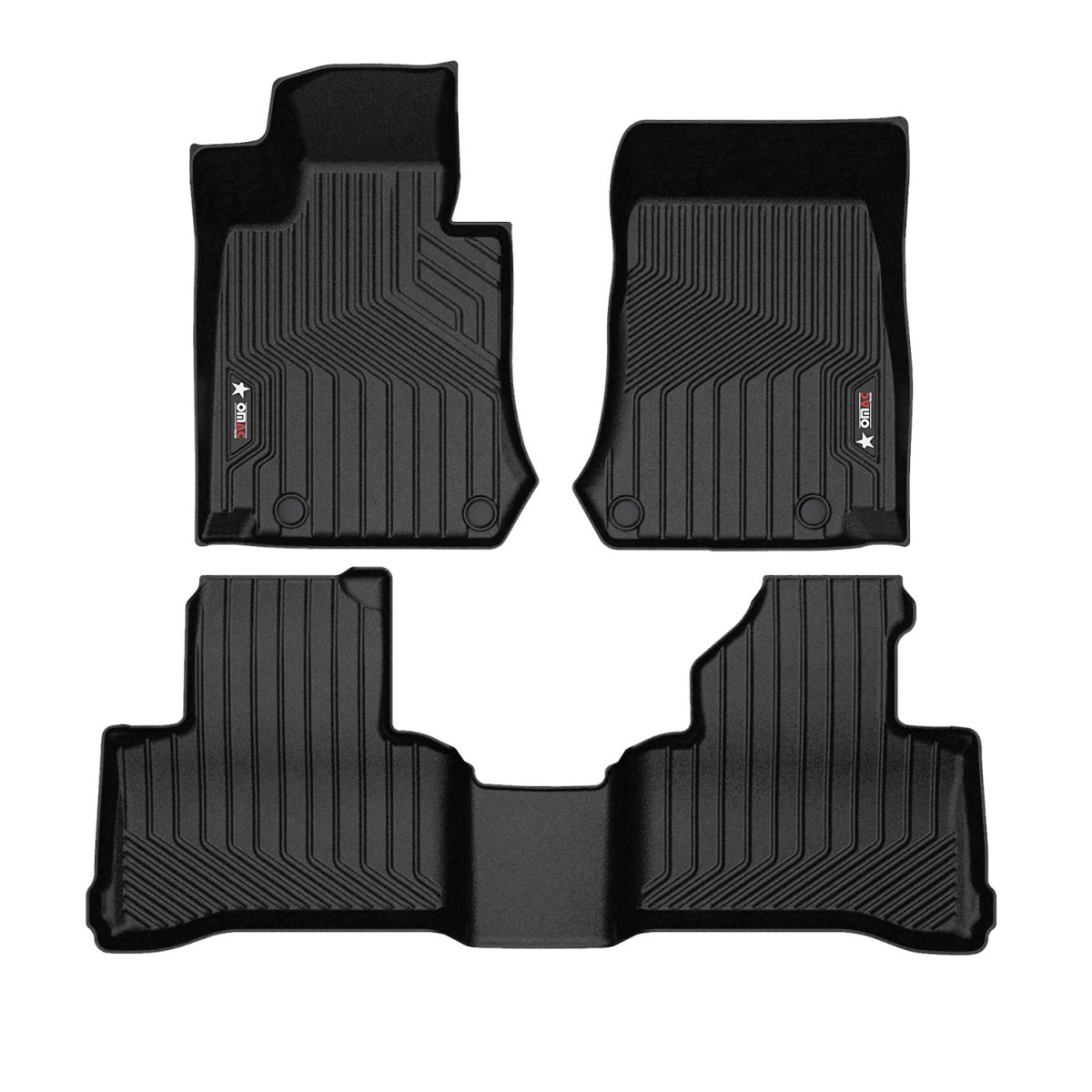 Mercedes-Benz GLC Floor Mats - Front + Rear - Omac - Texan - '16-'22 Mercedes-Benz GLC Floor Mats - Front + Rear - Omac - Texan - '16-'22